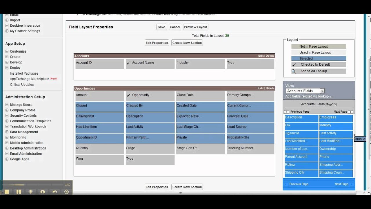 Reports 4 Custom Report Types Fields - YouTube