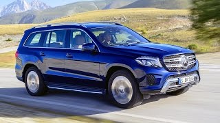 Mercedes-Benz GLS 350d 4matic x166. Design and driving scenes.