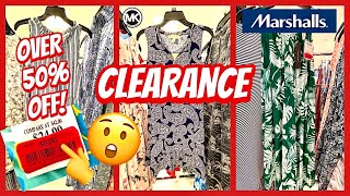 MARSHALLS ? CLOTHING CLEARANCE ‼️ DRESSES TOPS JEANS ? $10 DRESSES ‼️ SHOP WITH ME