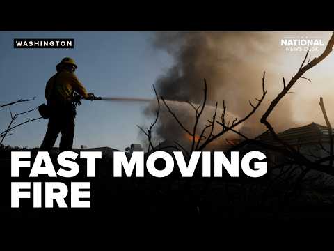 EVACUATIONS UNDERWAY | Hot winds fuel spread of fire in Southern California