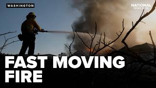 EVACUATIONS UNDERWAY | Hot winds fuel spread of fire in Southern California
