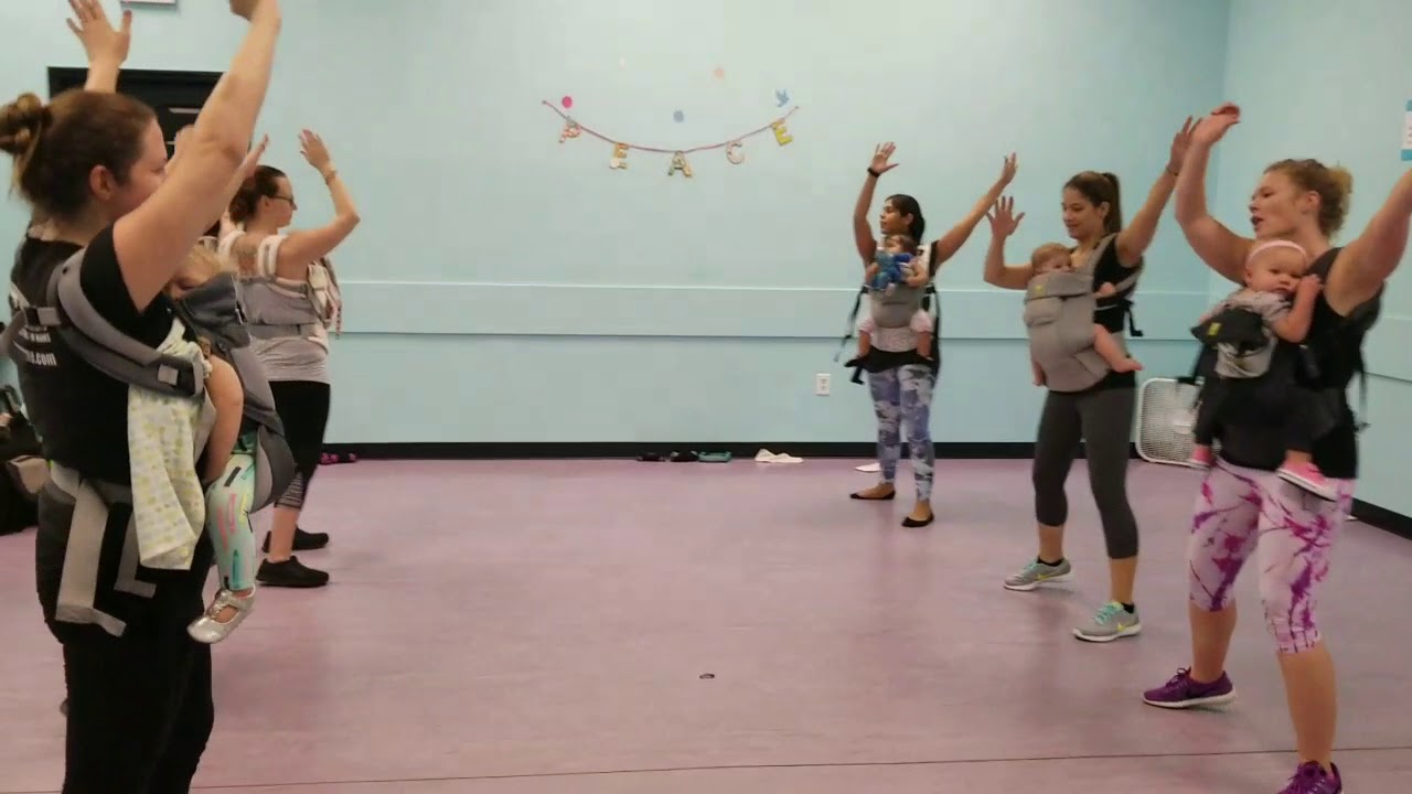 "Play That Song" by Train Sockhop Style Babywearing Dance Routine