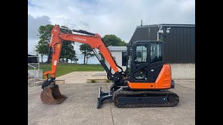 *SOLD* 2018 Hitachi ZX65USB-5A Excavator For Sale by Corsehouse Commercials Ltd (Walk Round Video)