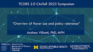 Thumbnail for Overview of flavor use and policy relevance video
