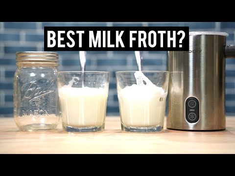 How to Froth Milk With a Mason Jar