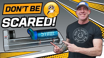 Aeon Mira Smart Rotary Attachment | Learn How To Laser Engrave Tumblers