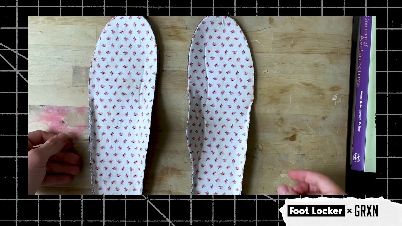 Foot Locker x Garrixon Studio Housekicks Episode 1 DIY Custom Insoles YouTube