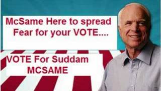 MCCAIN IS SATAN SARAH PALIN IS HITLER THANKS BUT NO THANKS