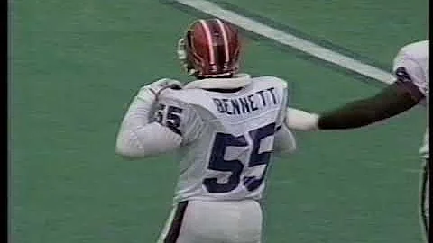 Cornelius Bennett 4 Sacks Dec. 27. 1987