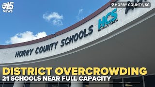 Horry County Schools facing overcrowding; 21 schools near full capacity by 2024-25