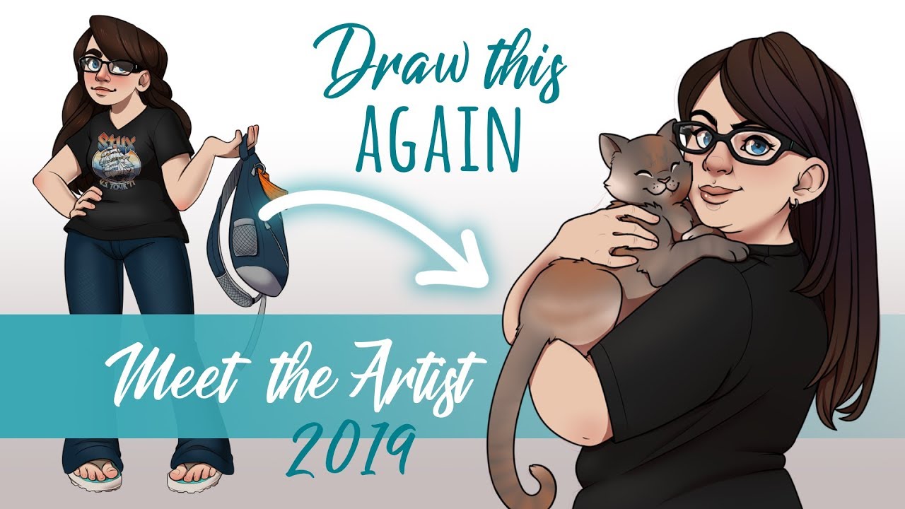 Draw This Again Meet The Artist 2019 Youtube