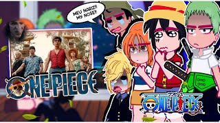 |[One Piece ANIME reacting to One Piece LIVE ACTION]| \\🇧🇷/🇺🇲// ◆Bielly - Inagaki◆