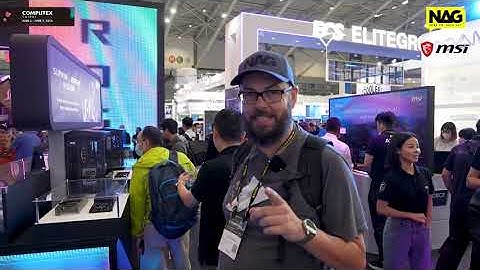 Computex 2024: MSI shows us their new components including graphics, storage and keyboards