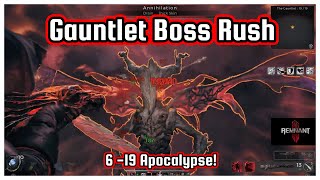 Survive The Gauntlet: Boss Rush In Remnant 2 Apocalypse With