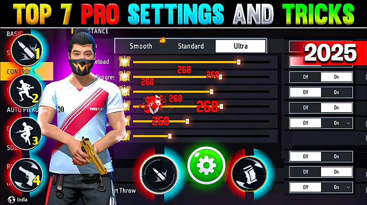 Free Fire Max Auto Headshot Trick 2025 Sensitivity | 2gb, 4gb, 6gb Ram Headshot Sensitivity Setting