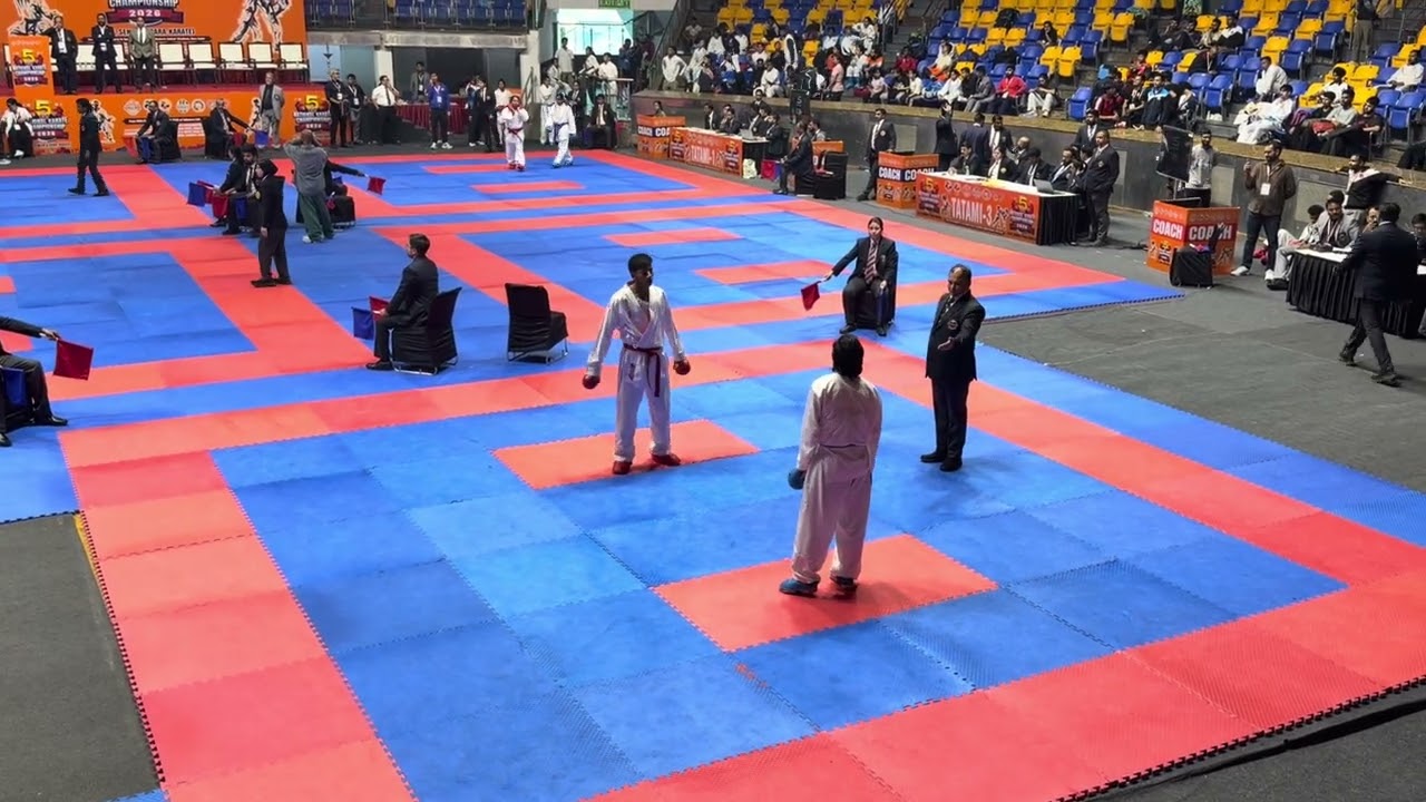 As Referee in Vth #KIO #National_karate_championship #delhi #karate #karatelife 