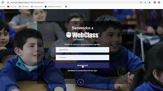 Tutorial WebClass para Apoderados