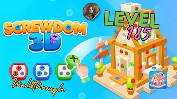 Screwdom 3D Level 185