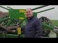 Огляд пневматичної сівалки John Deere 1890 та зернового бункера John Deere 1910