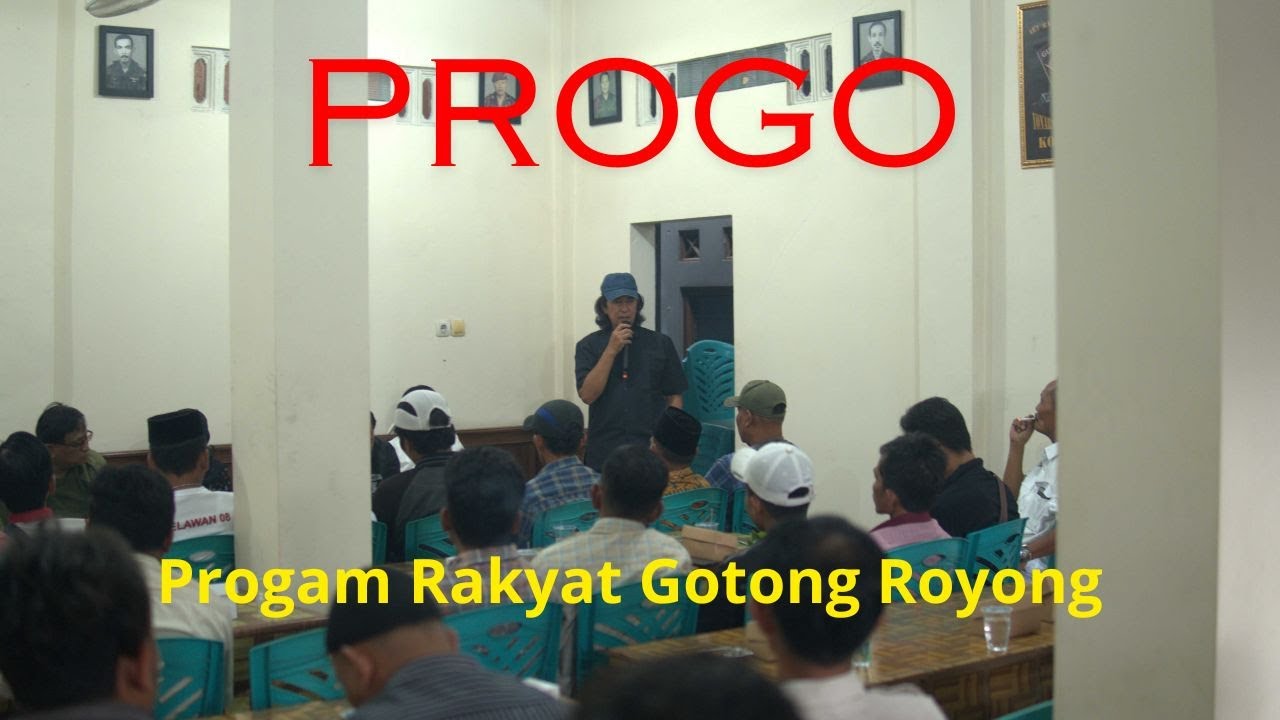 Progam Rakyat Gotong Royong (Progo) untuk Stabilisasi Ekonomi Rakyat Kecil