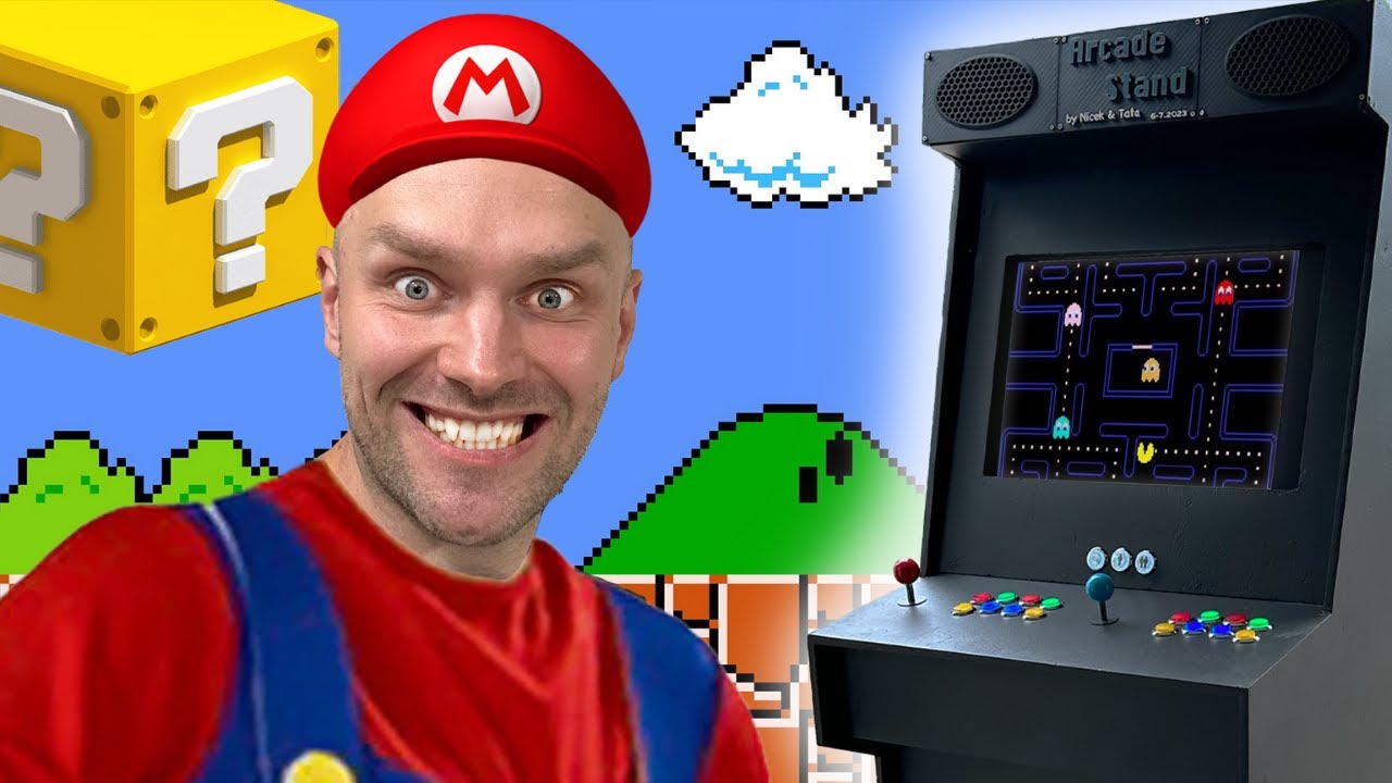 Zbudowałem Retro Konsolę ARCADE z drewna | DIY albo umrzyj próbując