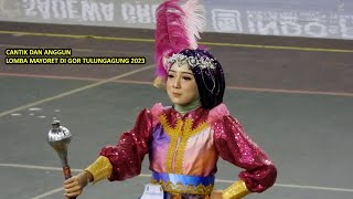 LOMBA MAYORET MARCHING BAND NO.PESERTA 3 D'TASC (KOMPETISI DRUMBAND DI GOR TULUNGAGUNG 2023)