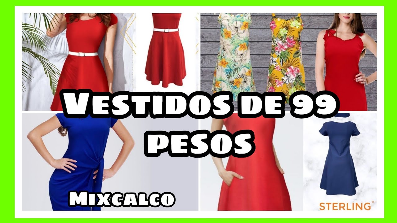 VESTIDOS SUPER ECONÓMICOS DE STERLING GENERATION EN MIXCALCO ALYBA - YouTube
