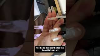 Elegant Bridal Nail Art Tutorial | Luxury 3D Flower Nails Design | Beautiful Crystal Nail Art