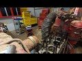 Pulling Pistons and cleaning cylinders on the International Super H