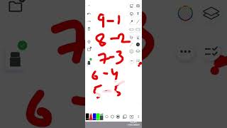 Dot method subtraction trick #vedic maths #math tricks #subscribe #maths #easy substraction trick