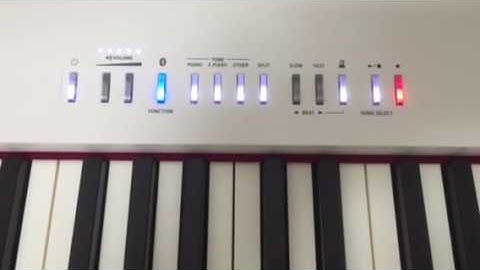 Roland FP-30 Firmware Update completed