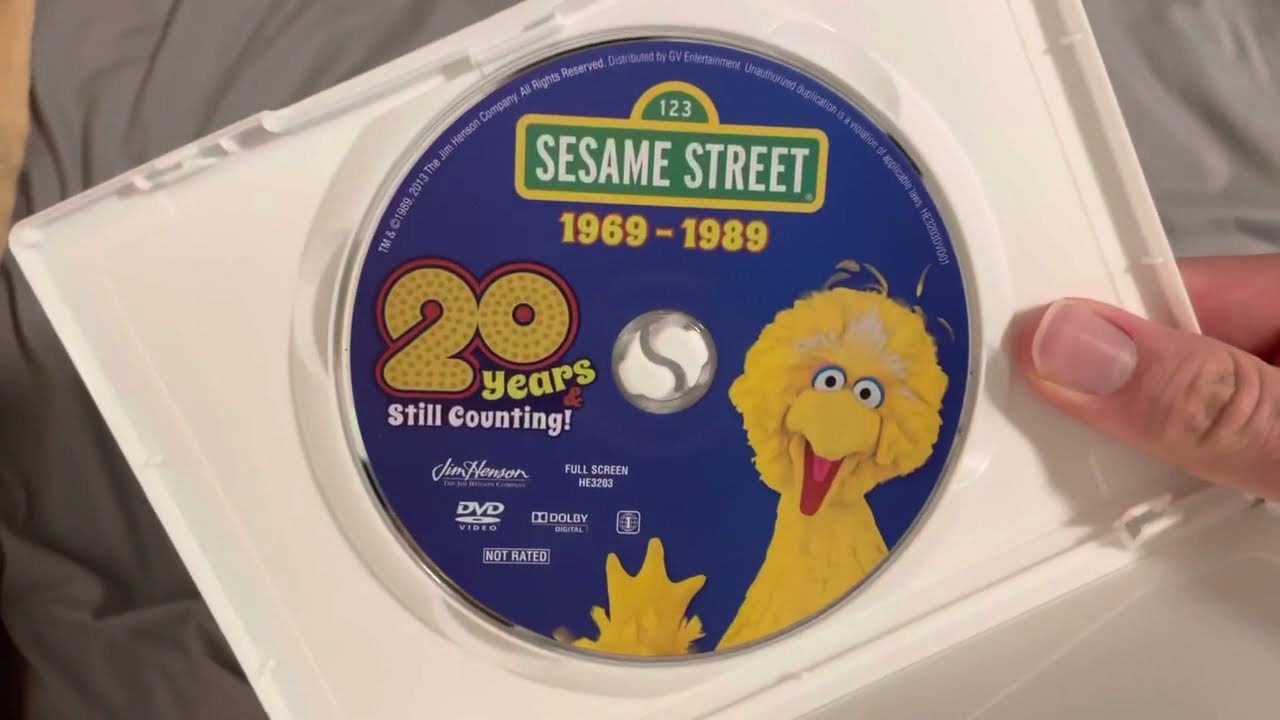 Sesame Street: 20 Years & Still Counting! (1969 - 1989) DVD Overview -  YouTube