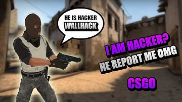 HE SAID ME I AM A HACKER! CSGO GAMEPLAY