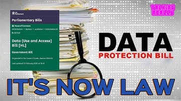 Data Use and Access Bill, it