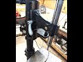 Antique Rockford Lathe and Drill Co.  Drill press restoration.  This thing is HEAVY!