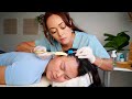 Asmr perfectionist scalp check assessment massage treatment  soft spoken unintentional