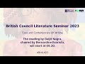 British council literature seminar  reading by daljit nagra