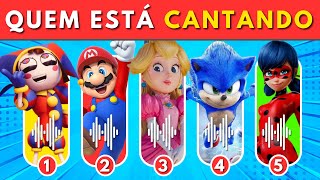 🤔 ADIVINHE QUEM ESTÁ CANTANDO 😻🎵 | DESAFIO MUSICAL #6