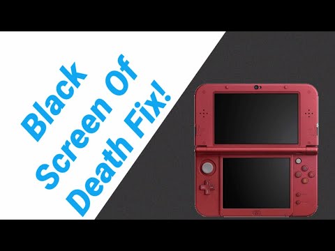How To Fix Nintendo 3ds Black Screen Of Death Youtube