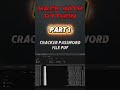 Hack With Python. Cracker Password file PDF #python #hack #hacker #password