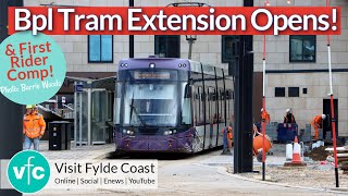 Opening Date - First Tram Ride Comp - Blackpool Tramway Extension