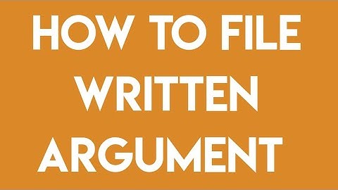 HOW TO FILE WRITTEN ARGUMENT IN CIVIL COURT CASE || BENEFITS OF WRITTEN ARGUMENTS  Vs Oral argument