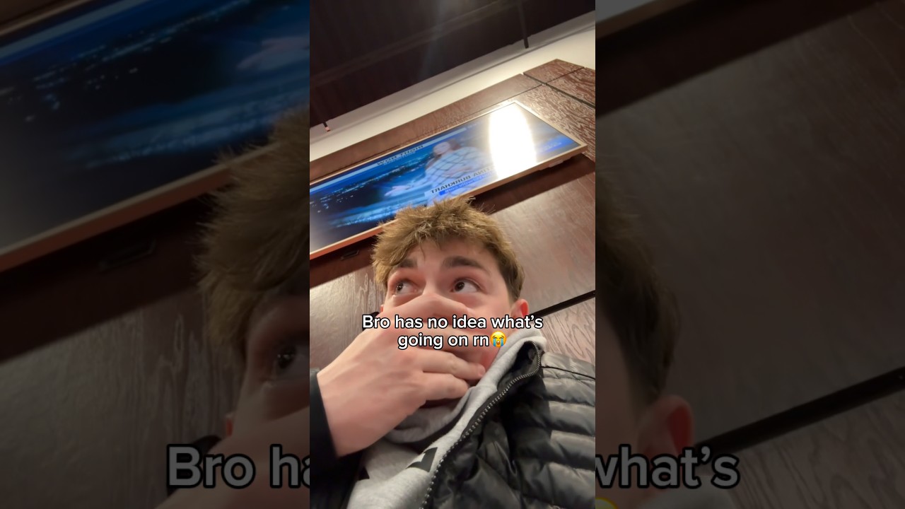 He is clueless😭🤣