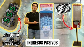 ¡Esto es lo que ha vendido mi expendedora de cubrebocas! 🤑 | Ingresos Pasivos vending machine by Aprende De Negocios 83,787 views 2 years ago 9 minutes, 42 seconds