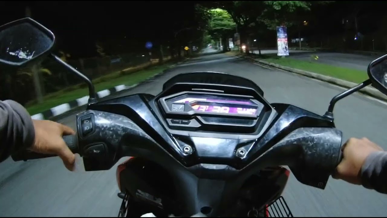 SJCAM SJ 10 PRO CAMERA TESTING, LATE NIGHT RIDE