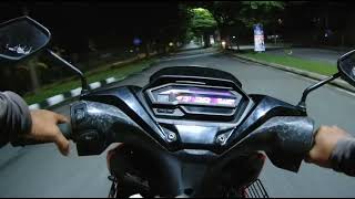 SJCAM SJ 10 PRO CAMERA TESTING, LATE NIGHT RIDE