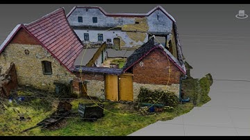 Photogrammetry - 3D scanning, farmhouse test #1