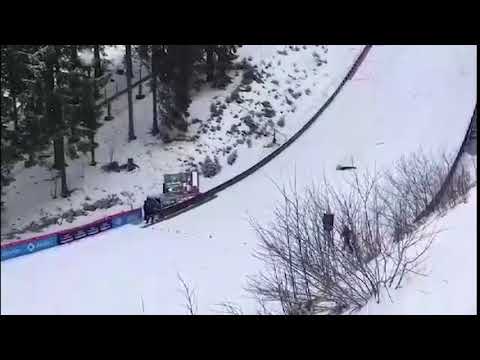 ბაკურიანელი სპორტსმენი 100 მეტრიანი ტრამპლინიდან გადმოხტომის დროს დაშავდა