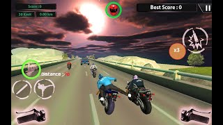 REAL BIKE RACER : BATTLE MANIA! Its time to ride with super fast city high stunt bike moto. screenshot 1
