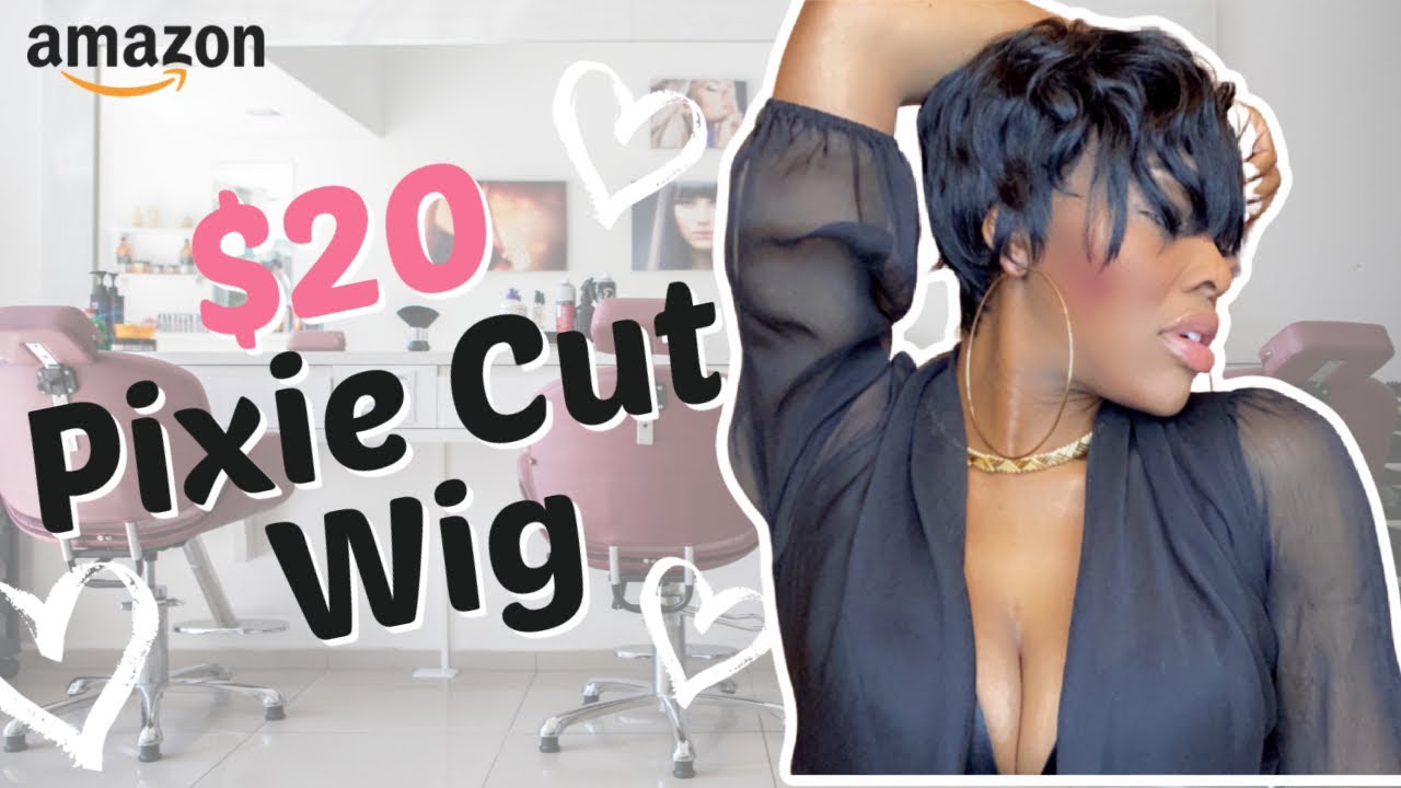 Cheap Amazon Wig | $20 Pixie Cut | Yviann Hair 
